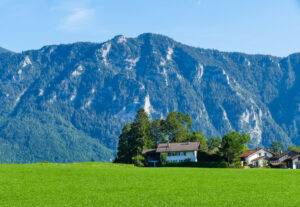 Inzell in den Alpen Bayern