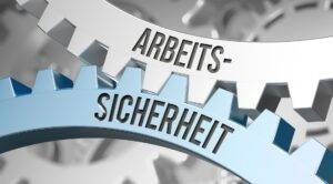 Zahnräder mit Aufschrift Arbeitssicherheit | Fachkraft für Arbeitssicherheit Leipzig